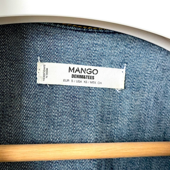 NWOT Mango Denim Vest - Picture 2 of 5
